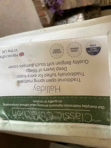 Photo of free Single mattress (Great Wood TN33) #2