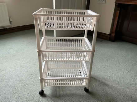 Photo of free Plastic storage trays on wheels (Slack Lane DE22) #1