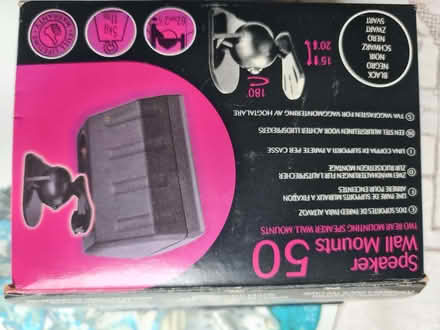 Photo of free Loudspeaker wall mounts (Oaklands nr Welwyn AL6) #1