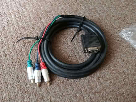Photo of free Component to VGA cable (Westhoughton BL5) #1