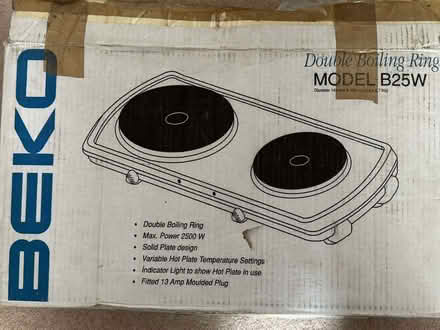 Photo of free Beko 2 ring electric hob (Marshalswick AL4) #1