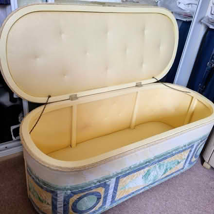 Photo of free Sturdy ottoman (Penrhyn Bay LL30) #2