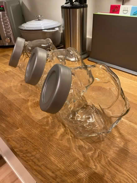 Photo of free IKEA glass storage jars (Widcombe, Bath) #2