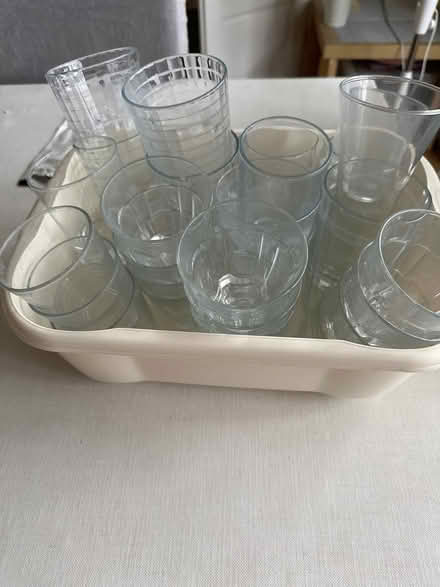 Photo of free drinking glasses assorted (Ilford) #2