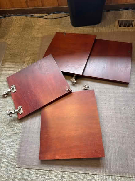 Photo of free Solid wood squares with hardware (Britannia) #1