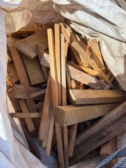 Photo of free Dumpy bag of wood off cuts (Hay on Wye) #1