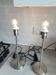 Photo of free Two lamp stands (Collect from CO10) #2