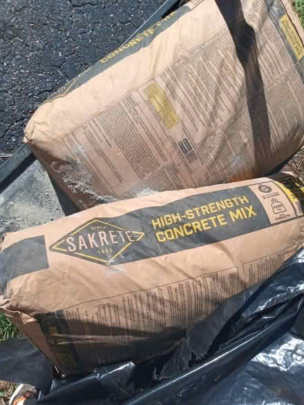 Photo of free 3 bags concrete mix (Mt Rainier MD) #1