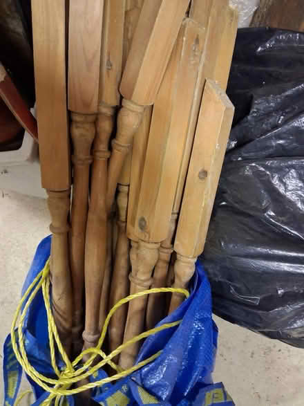Photo of free Wooden spindles approx 20 (Peckham/Nunhead) #2