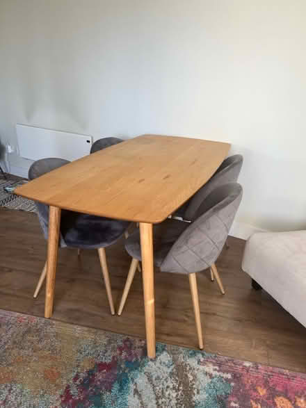 Photo of free Oak dining table (no chairs) (E3 Big Yellow Self Storage Bow) #1