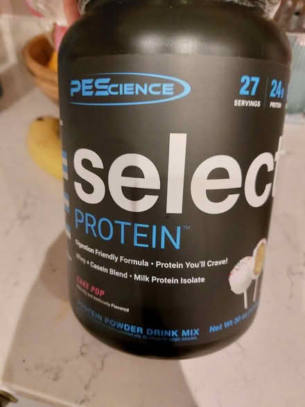 Photo of free Protein powder - started jar (Wymondham NR18) #1