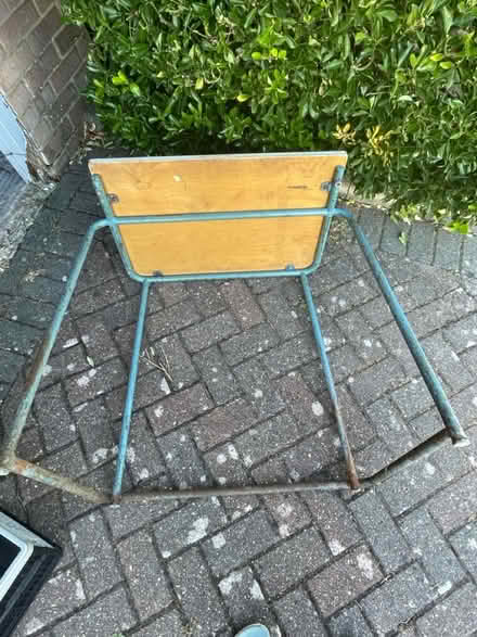 Photo of free Stacking school/exam tables (Teg Down SO22 5) #4