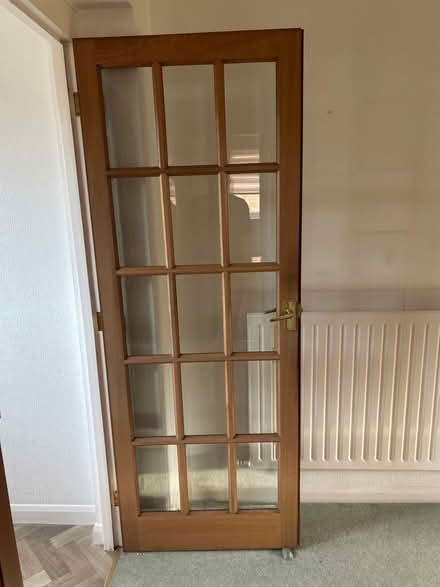Photo of free 2 x glass pane doors (Ruislip HA4) #1