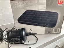 Photo of free Two blow up mattresses and motor (Collect from CO10) #1