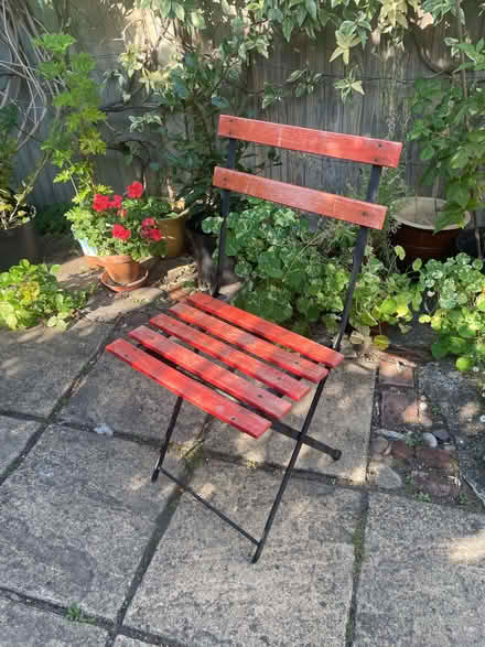 Photo of free Red Collapsible Chairs (CT2) #1