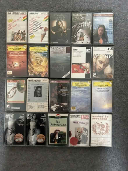 Photo of free A Collection of Pre-recorded Cassette Tapes (Silverdale LA5) #1