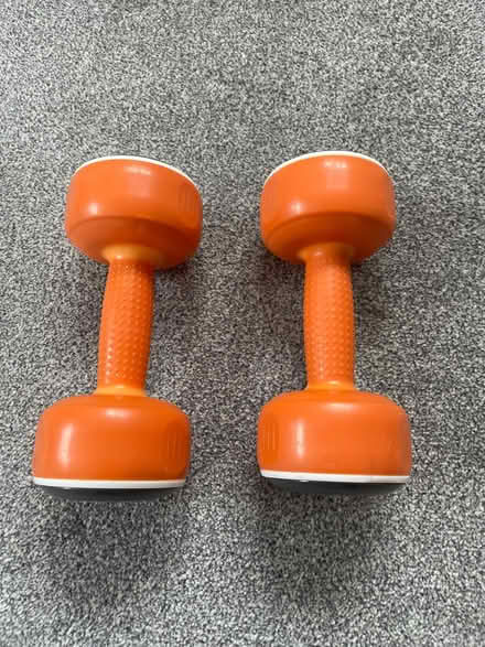 Photo of free 2kg dumbbells (Hitchin, SG5) #1
