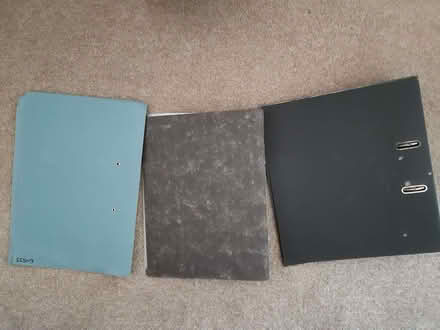 Photo of free 3 files/folders - useful for students (Amblecote DY8) #4