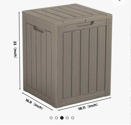 Photo of Small outdoor deck box (Britannia) #1