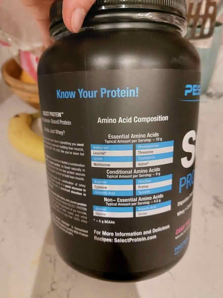 Photo of free Protein powder - started jar (Wymondham NR18) #3