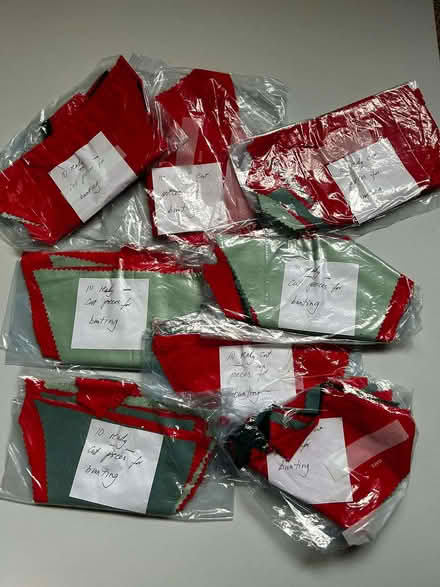 Photo of free Bunting pieces, ready cut-out (Old Town HP2) #1