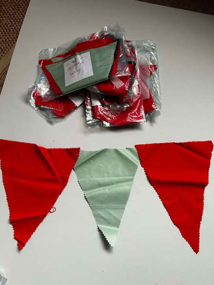 Photo of free Bunting pieces, ready cut-out (Old Town HP2) #2