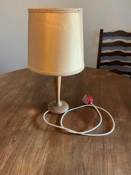 Photo of free Table lamp (working) (Slack Lane DE22) #1
