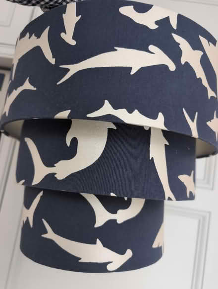 Photo of free Shark lampshade (Toft, CB23) #1