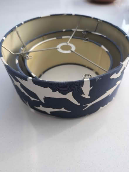 Photo of free Shark lampshade (Toft, CB23) #2