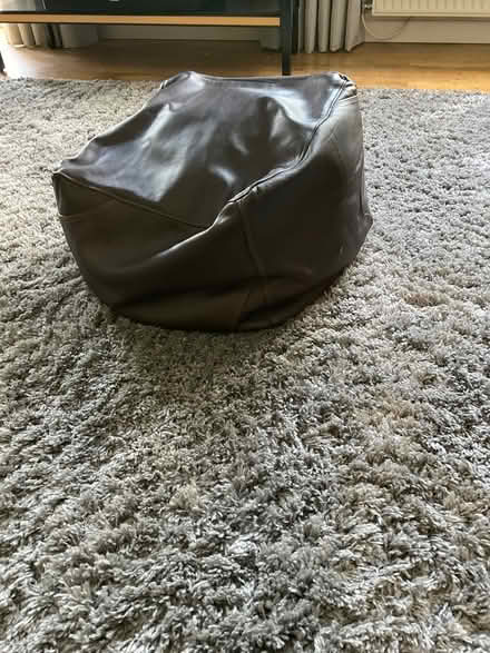 Photo of free Leather Pouffe (Waverton CH3) #1