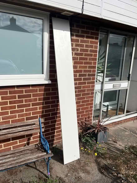 Photo of free White melamine chipboard plank (Caldecott OX14) #4