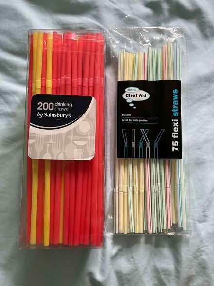 Photo of free Flexi Plastic Straws 200+ (Swallowfield RG7) #1