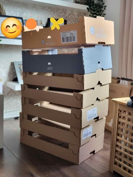 Photo of free Moving trays x7 from SE13 7RL (lewisham SE13) #1