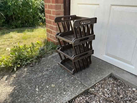 Photo of free Plastic stacking vegetable rack (Slack Lane DE22) #1