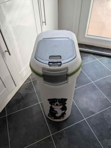 Photo of free Large plastic dog biscuit container (Barton-in-Fabis CP NG11) #1