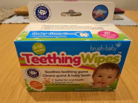 Photo of free Teething wipes (SW18) #1