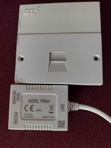 Photo of free Landline Socket with ASDL Filter (Brunswick BN3) #1