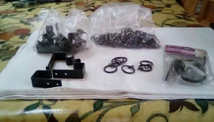 Photo of free Curtain pole attachments (Priorslee TF2) #1