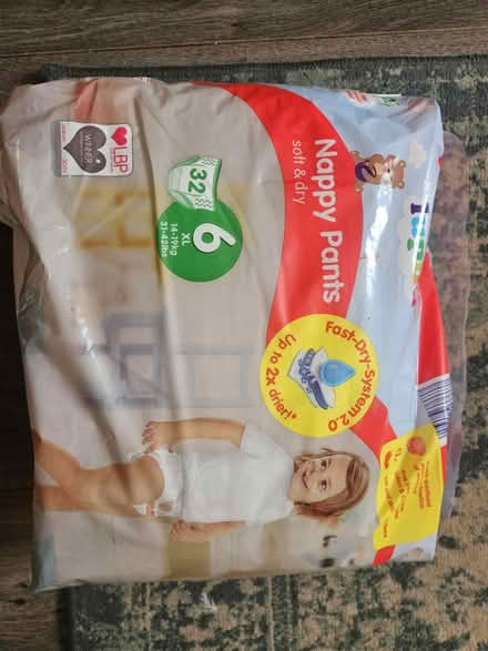 Photo of free Nappies size 6 (Bracknell, RG12) #1