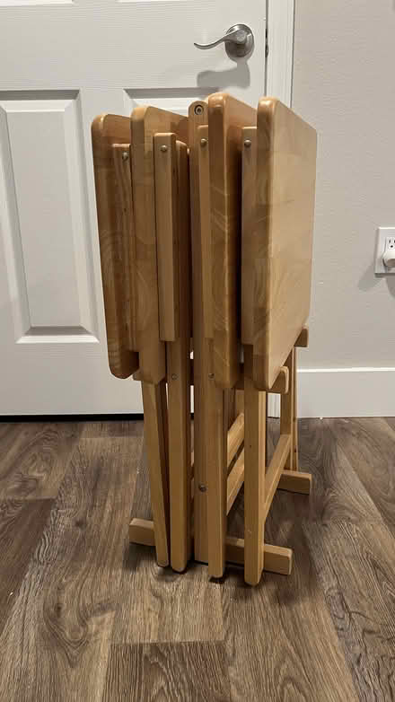Photo of free Tray tables (TV trays) (West San Ramon) #1