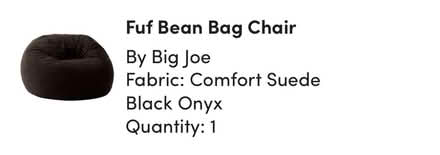 Photo of free Super Comfy Fuf Bean Bag Chair (Clinton Hill, Brooklyn) #2