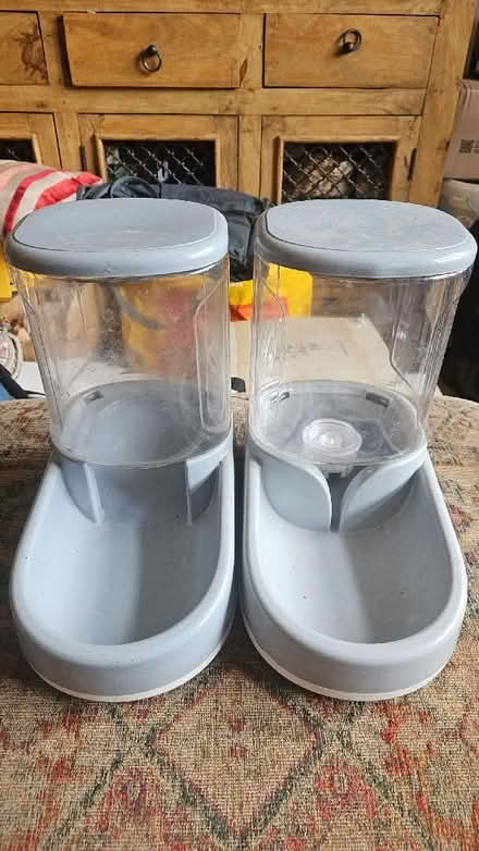 Photo of free Cat / dog drinker and feed hopper (Ryhill WF4) #1