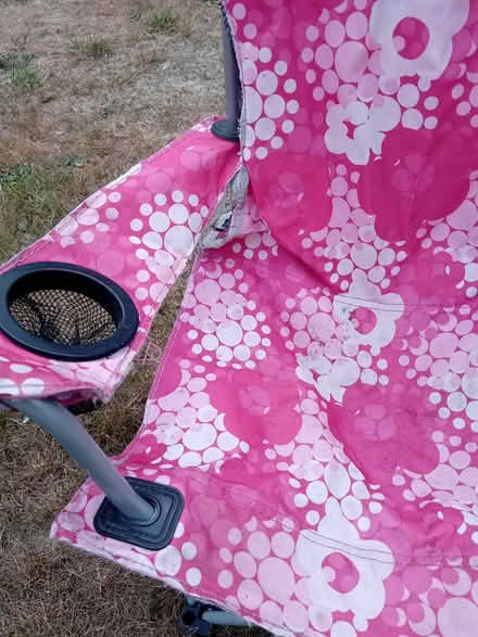 Photo of free Childrens camping chair (Pink) (CO6, West Bergholt) #2