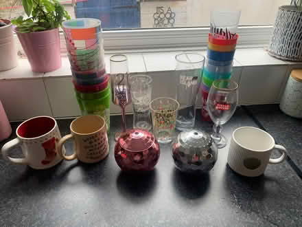 Photo of free Mugs cups and plastic cups (Nottingham, NG7 5NA) #1