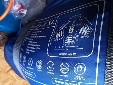 Photo of free Hard fort XL11 man tent (Burneside LA9) #2
