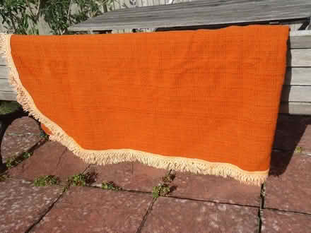Photo of free Vintage 1970s heavy, thick woollen single bedspread (Willingdon BN20) #2