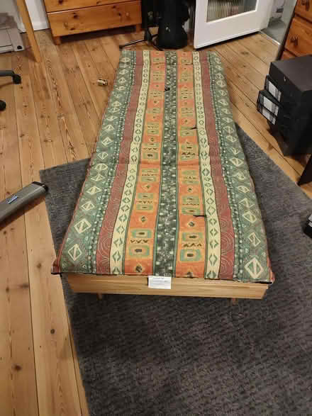 Photo of free Futon mattress and wooden base (East Grinstead RH19) #3
