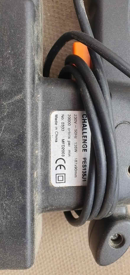 Photo of free Electric sander (SK5 Reddish) #2