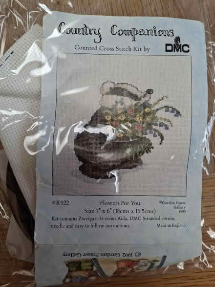 Photo of free Unfinished cross-stitch kit (Southborough TN4) #1
