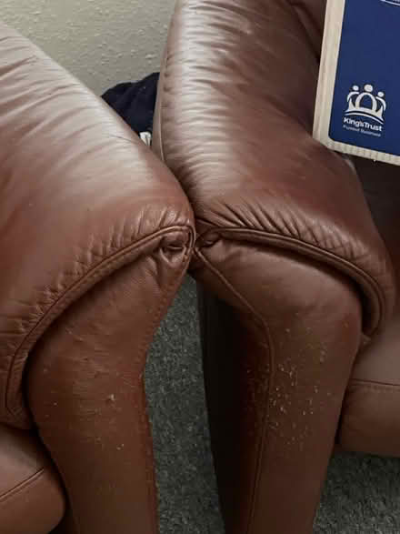 Photo of free Three seater sofa and armchair (E10) #4